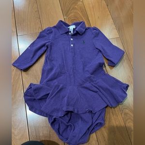 18mo Girls - Ralph Lauren - Dress w/ bloomer